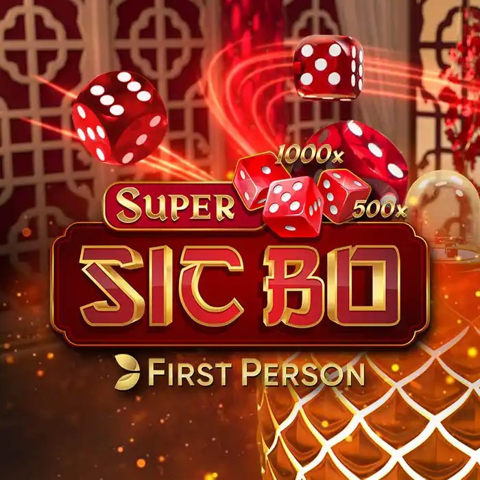 Super Sic Bo logo by Evolution at WishWin Casino