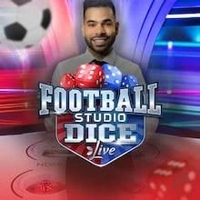Football Studio Dice casino game by Evolution – featured logo at WishWin Casino