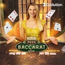 Try Peek Baccarat slot by Evolution on wishwin-casino.de – logo image