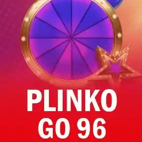 Plinko Go 96 online game logo by OneXTwo Gaming on wishwin-casino.de