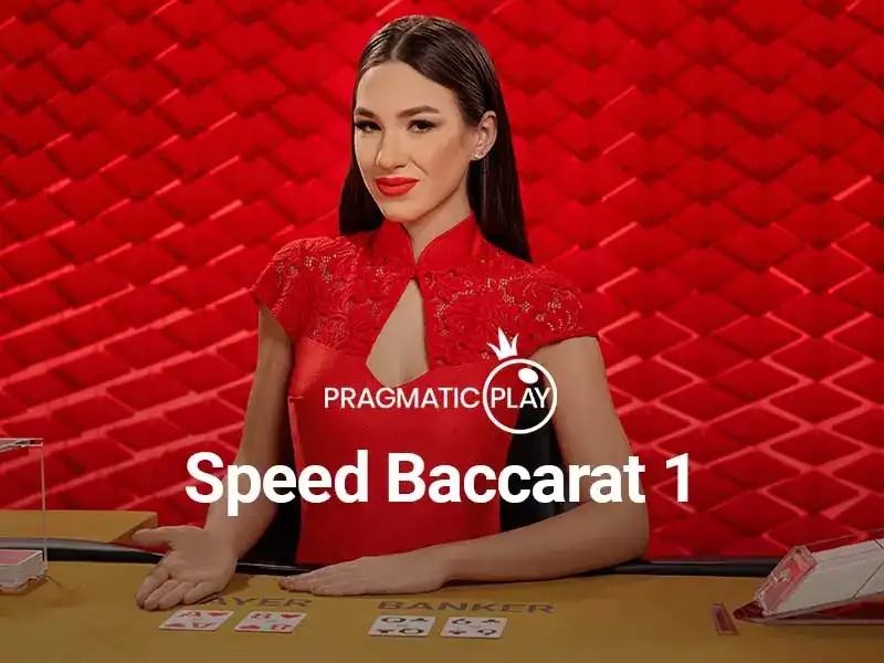Speed Baccarat slot icon by Atmosfera, available at WishWin Casino