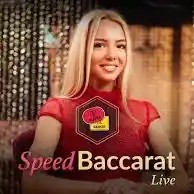 Speed Baccarat A logo by Evolution WishWin Casino